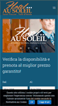 Mobile Screenshot of hotelausoleil.it
